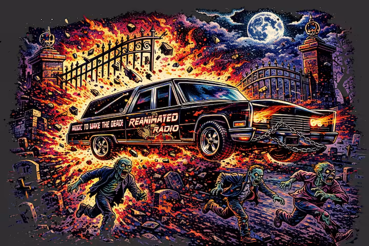 The Reanimated Radio hearse